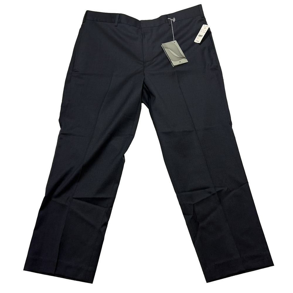 NWT Brooks Brothers 1818 Madison Fit Reda Flexo Wool Dress Pants Navy  40x28